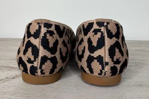 Vivaia Square-Toe V-Cut Flats Margot 2.0 Leopard Print size 40.5 thumbnail 6