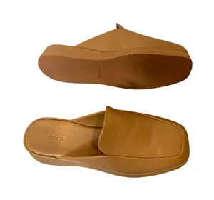 Vince Womens Raquel Leather Square Toe Platform Mules Slip On Shoes Size 7M‎ 37 thumbnail 1