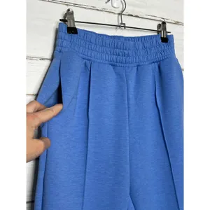 Zenana Cornflower Blue Small Half Zip Pullover Jogger Matching Set Athleisure thumbnail 14