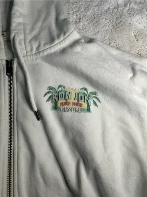 Ron Jon Surf Shop x Rip Curl Graphic Zip-Up Hoodie | Size M thumbnail 4