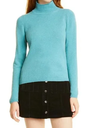 Ba&sh Fred Wool Sweater in Bleu Size S thumbnail 1
