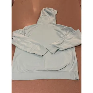 Nike Women's Light Aqua Pullover Hoodie Sweatshirt‎ Size Large thumbnail 5