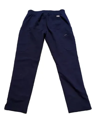 Figs Navy Blue Scrub Pants Size Small thumbnail 8