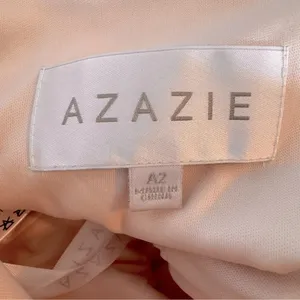 Azazie Calla Bridesmaid Formal Dress in Pale Pink Size 2 thumbnail 12