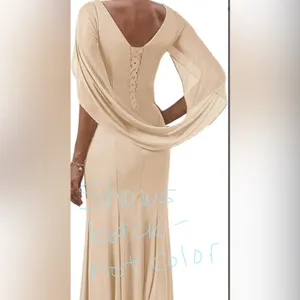 NWT Slate Blue Formal Maxi Dress thumbnail 5