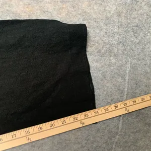 Stillwater Women Size XS Take Me Higher Wide Leg Black‎ Linen Blend Black Pants thumbnail 3