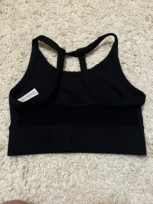 Nike Air Black Sport Bra Size Medium thumbnail 2