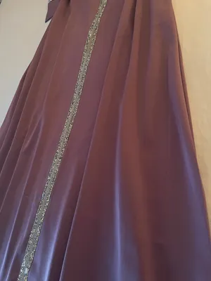 NWOT Stunning Lavender Formal Kaftan with Matching Belt Size S thumbnail 9