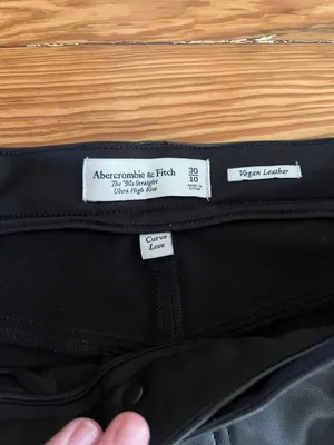 Abercrombie Leather Pants thumbnail 5