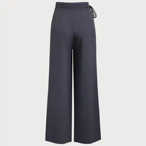 Rihoas Grey Natural Waisted Straight Pants thumbnail 7
