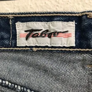 Vintage Taboo Retro high waisted high-rise tapered leg denim jeans 26*‎ thumbnail 8