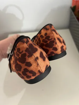 New Time And Tru Women’s Leopard Print Mary Jane Flats Shoes Size 7 NWT thumbnail 6
