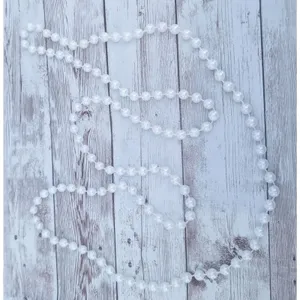 Extra Long Faux Pearl Necklace - Can Be Layered thumbnail 3