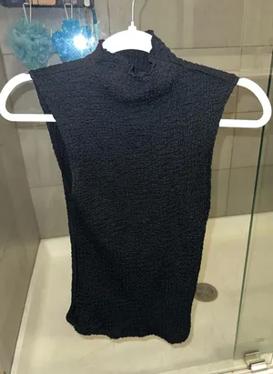 Black Turtleneck Tank Top Size XS thumbnail 1