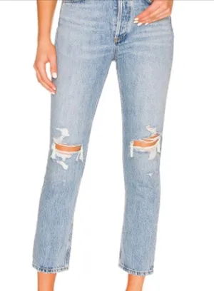AGOLDE Riley High Rise Straight Jeans thumbnail 2