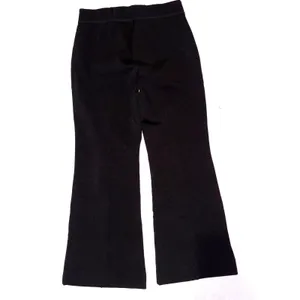 Maeve‎ Anthropologie the Margot Cropped Flare Pants Black Elastic Waist Size S thumbnail 9
