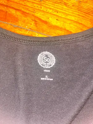 Black Shirt Size L thumbnail 2