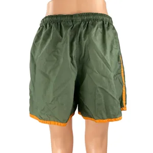 Nike Women's Green Drawstring Yoga Workout Running Athletic Mini Shorts Size L thumbnail 4
