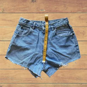 Vintage High Waisted Shorts with Window Pocket thumbnail 6