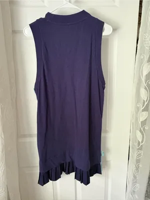 New Anthropologie Daily Practice Layer Up mini dress size S NWT cotton thumbnail 9