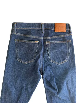 ABERCROMBIE & FITCH Women's Vintage Stretch 90s Straight Leg Jeans Size 29 x 32 thumbnail 2