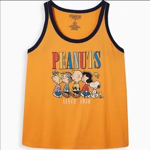 Torrid Peanuts Ringer Tank Size 1 thumbnail 4