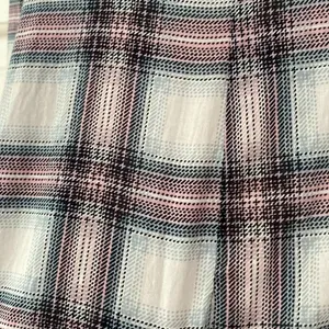 CAbi #233 Festival Button Down Shirt Mixed Plaid‎ Floral Small Blue Pink Artsy thumbnail 10