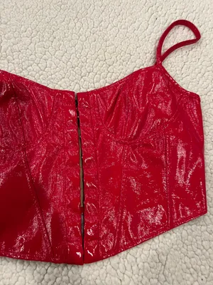 Amazon Red Corset Top thumbnail 3