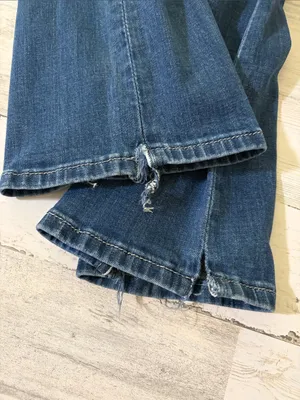 Miss Me Blue Embellished Fleur-de-Lis Bootcut Jeans Size 28 thumbnail 13