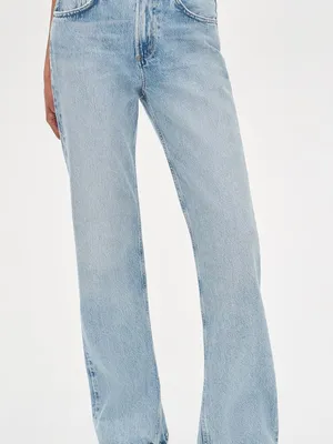 Agolde Pinch High Rise Straight Denim Blue Jeans Size 32 thumbnail 3