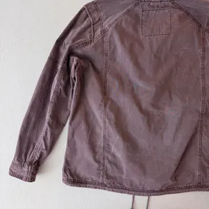 American Eagle Hooded Utility Field Jacket Womens XL Purple thumbnail 4