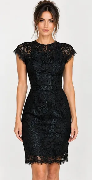BCBGeneration Y2K Black Floral Lace Open Back Dress US0 Dark Romantic Whimsigoth thumbnail 1