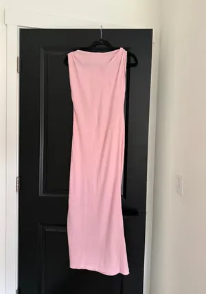 NWT Showpo linen soft pink dress size 4 thumbnail 8