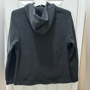 The North Face Womens Jacket Crescent Fleece Hooded Pull Over size XL gray thumbnail 11