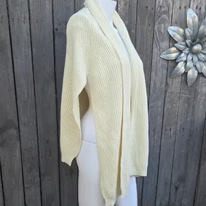 Free People Cream Knit Capa thumbnail 6