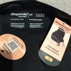 Shapermint All Day Every Day High-Waisted Shaper Boyshort Black S thumbnail 3