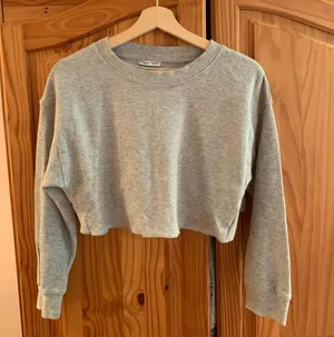 Cropped Grey Crew Neck thumbnail 1