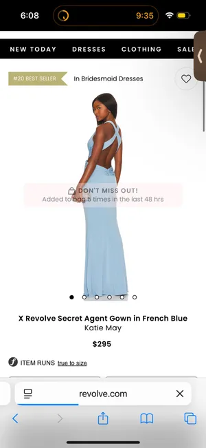 Katie May Secret Agent Dress Revolve thumbnail 2