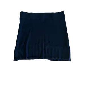 Intimately Free People 90s Babe Knit 2 Piece Set Medium Black Crop Top & Skirt‎ thumbnail 4