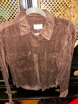 Universal Threads corduroy button up thumbnail 1