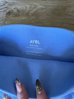 AYBL Light Blue Seamless Leggings thumbnail 3