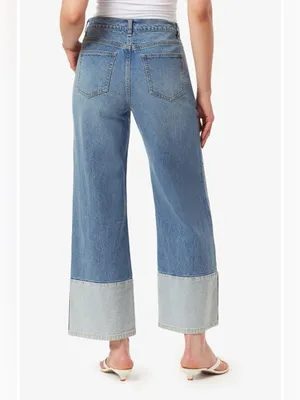 Habitual Ankle Cuff Wide Leg Jeans Size 10 thumbnail 2