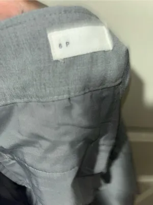 GAP Light Gray Women's Casual Trousers thumbnail 6