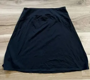 Patagonia A-Line Jersey Knit Skirt Black UPF Protection Women’s Small thumbnail 1