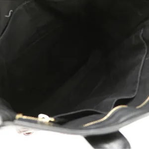 Chloé FRONT POCKET TOTE BAG IN BROWN & BLACK LEATHER W/DETACHABLE POUCH thumbnail 13