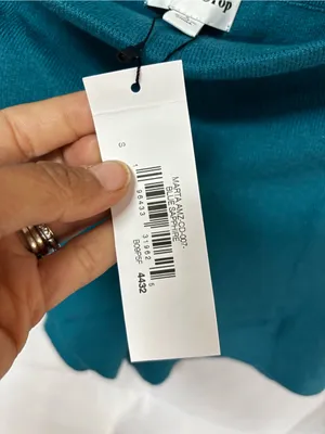 High-Waist Teal Knit Lounge Shorts thumbnail 4