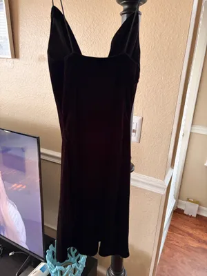 B. Darlin Black Velvet Dress thumbnail 3