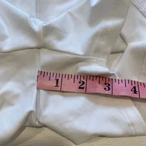 American Eagle White High Waisted Biker Shorts XS Stretch Active Lounge thumbnail 6