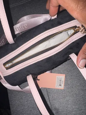 Juicy Couture Black and Pale Pink Barrel Shoulder bag thumbnail 8