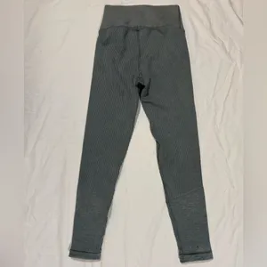 Offline Aerie Main Squeeze Seamless High Waisted Waffle Leggings Royal Palm S thumbnail 3